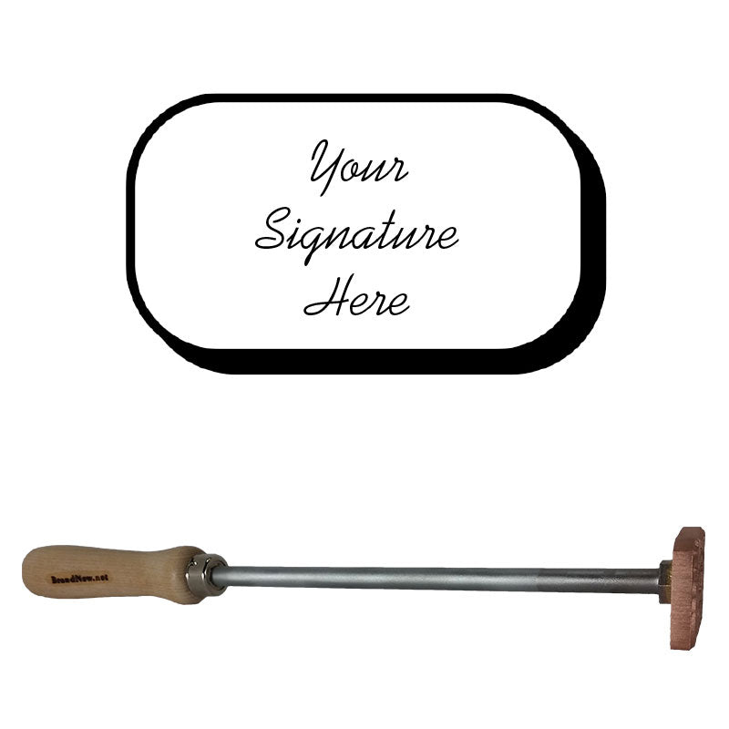 Infinity Tools Contemporary Signature Branding Iron