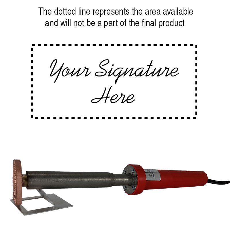 Infinity Tools Signature Branding Iron