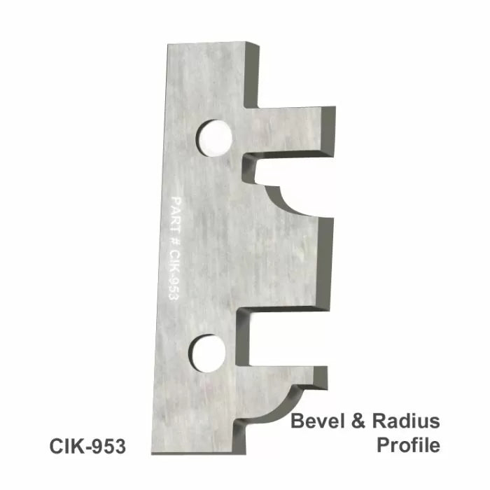 Replacement Knives for Insert-Pro 1-Pc. Rail and Stile Router Bit Systems