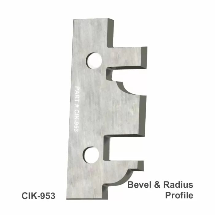 Replacement Knives for Insert-Pro Raised 1-Pc. Rail and Stile Router Bit