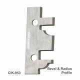 Replacement Knives for Insert-Pro Raised 1-Pc. Rail and Stile Router Bit