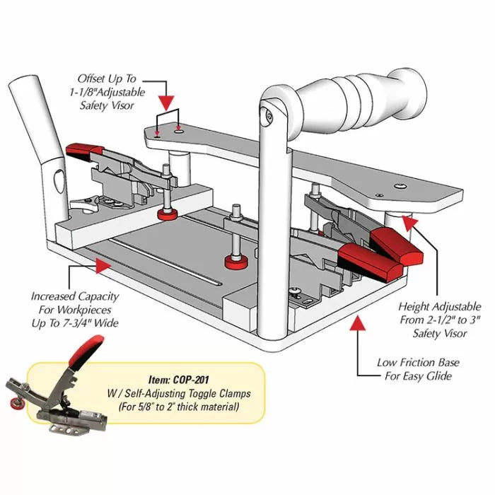 Infinity Tools Coping & Crosscut Sleds