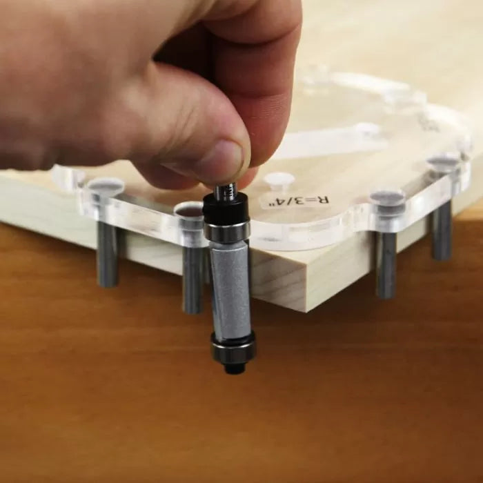 Infinity Tools Corner Radius Template Guide Package