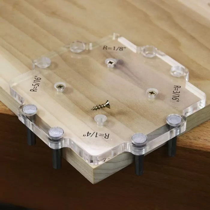 Infinity Tools Corner Radius Template Guide Package