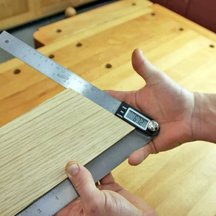 Icrag Ruler iGaging Digital Protractor & Ruler – Infinity Cutting Tools
