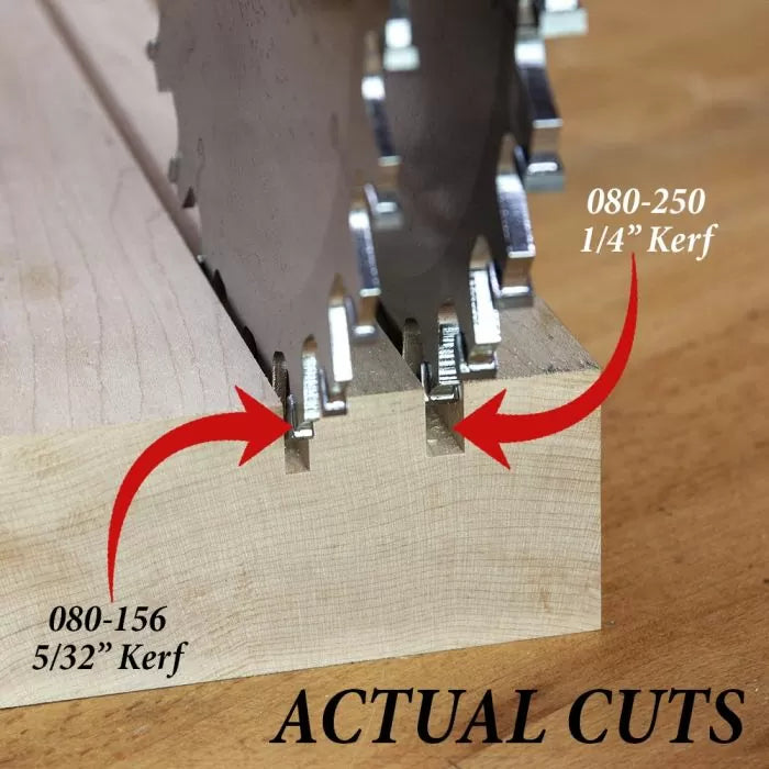 Infinity Tools 4pc. Thick Kerf Flat-Top Saw Blade Package - 5/8" Arbor