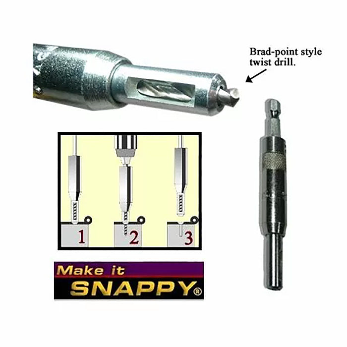 Snappy Self Centering & Shelf Pin Drill Bits