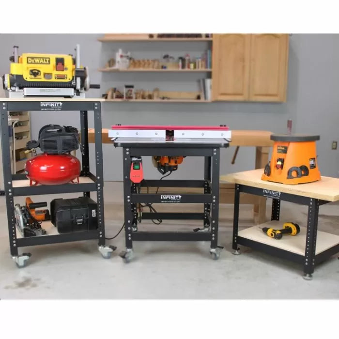 Adjustable Heavy-Duty Tool Stand by Infinity Tools