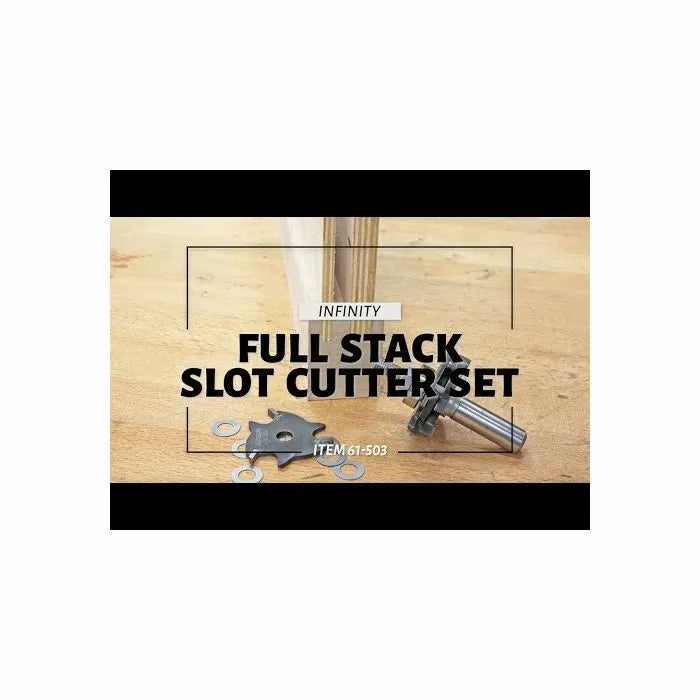 Full Stack Slot Cutter Router Bits