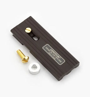 Veritas short blade holder with brass screw and washer for woodworking tools