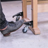 Retractable Workbench Casters, Set of 4