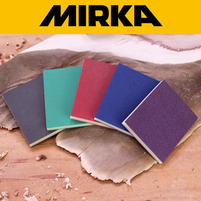 Mirka Flexible Sanding Pad Variety Pack, 25 Pcs.