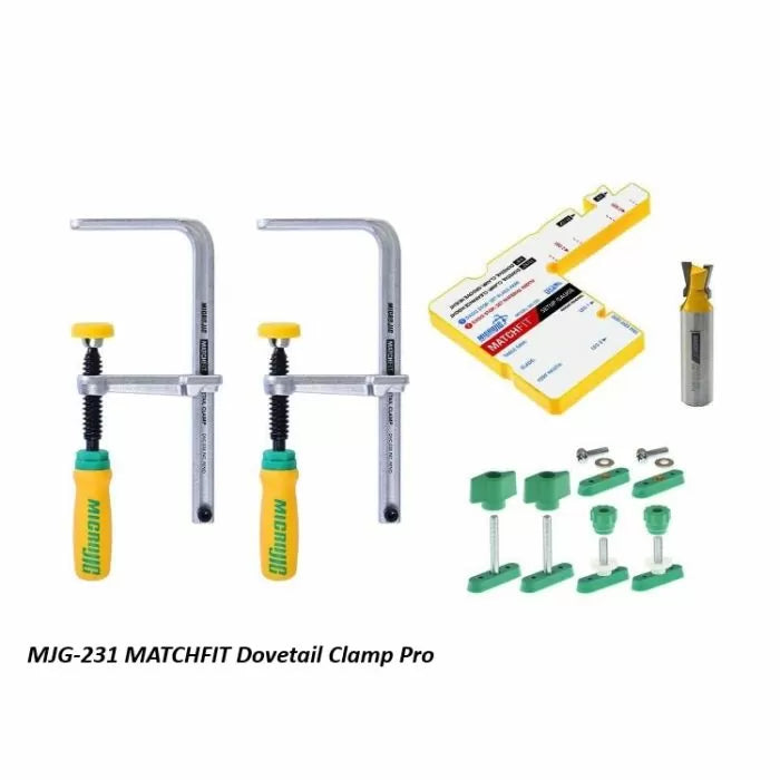 MicroJIG MATCHFIT 1/2" Shank Dovetail Router Bit