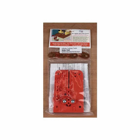 Orange table saw splitter system kit for thin kerf 10-inch blades, packaged on wood surface