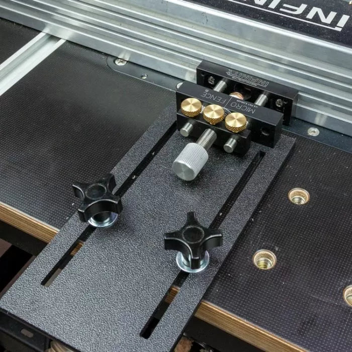 Infinity Tools Router Fence Precision Micro Adjust Kit – Infinity ...