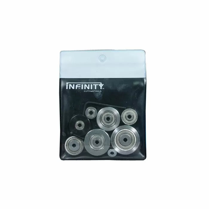 7-Pc. Rabbeting Bit Bearing Kit, 3/16" I.D.