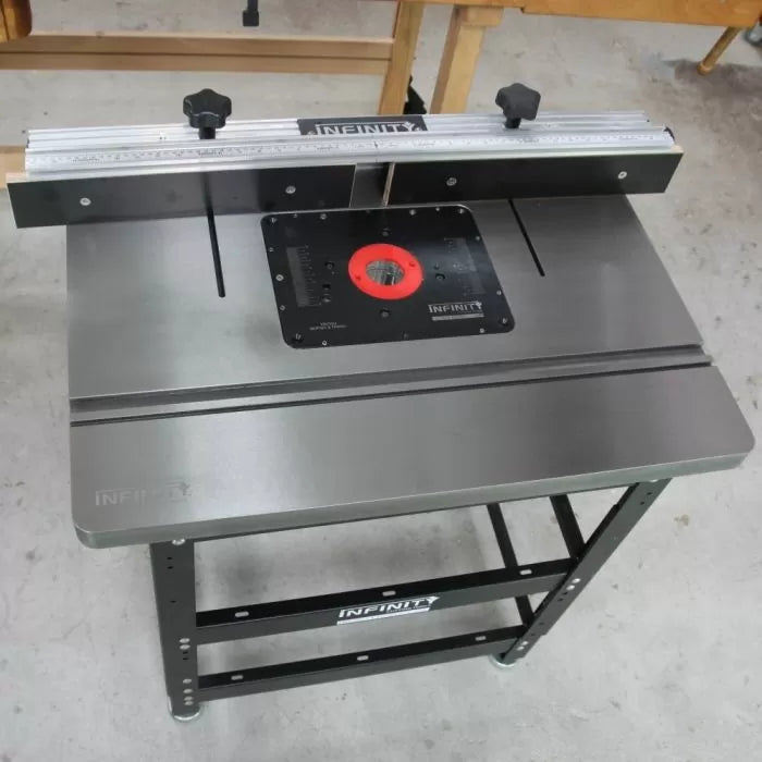 Pro Router Table Package w/ Router & Cast Iron Top