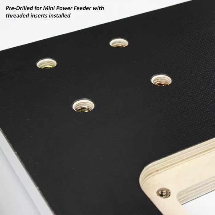 New & Improved Router Table Top With Microdot Slick Surface & Plycore Construction