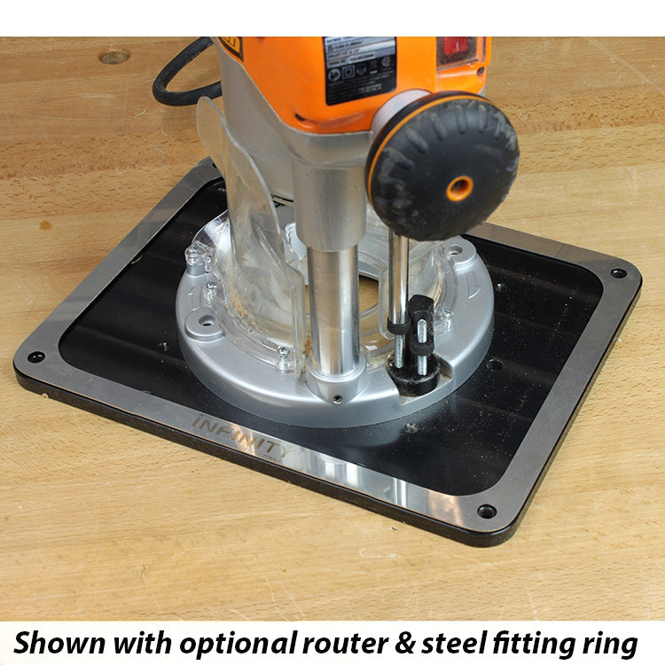 Infinity Tools Router Table Insert Plate