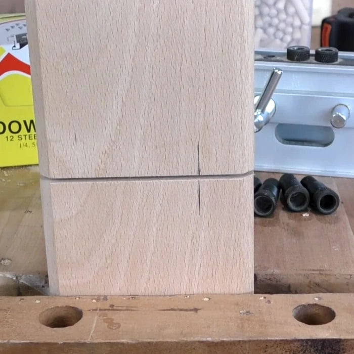 Self-Centering Dowel Jig