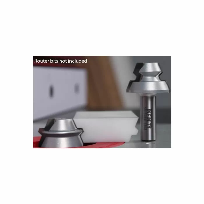 Infinity Tools Setup Block For 22.5° Lock Miter Bit Set – Infinity ...