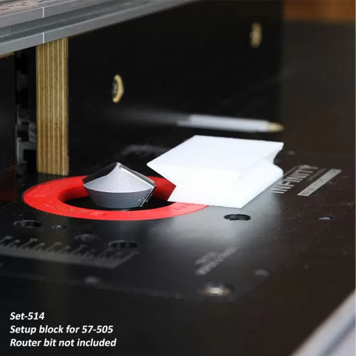 Setup Block For 57-505, Hexa / Dodeca Router Bit