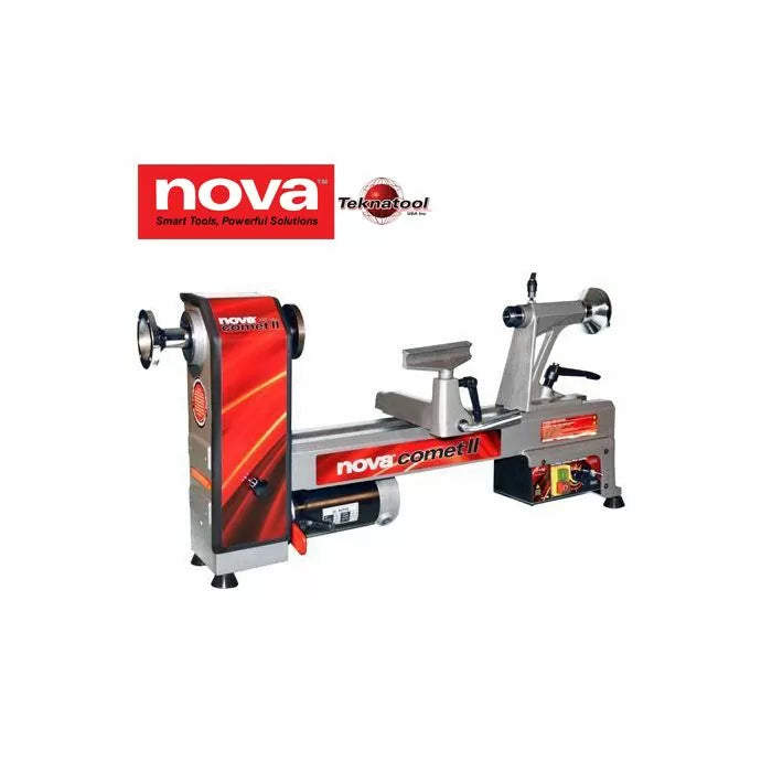 Nova Comet II Midi Lathe; Variable Speed & Reversible