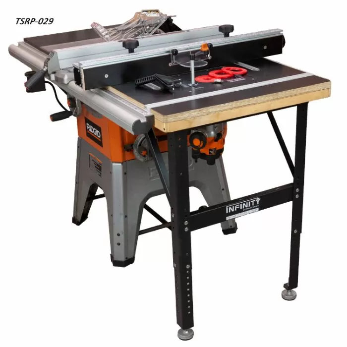 Infinity Tools Tablesaw Router Table Packages w/ Triton TRA001 Router