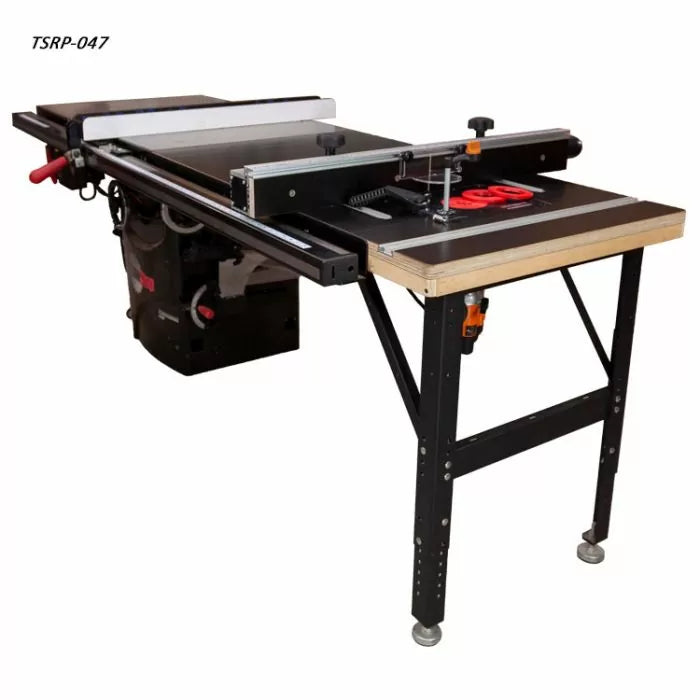 Table Saw Router Table Package w/ 27" x 47" Table Top