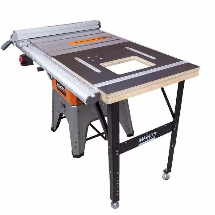 Infinity Tools 27" x 29" Table Saw Router Table w/ Stand     