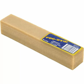 Sanding crepe stick abrasive belt and disc cleaner with label, woodworking tool cleaner